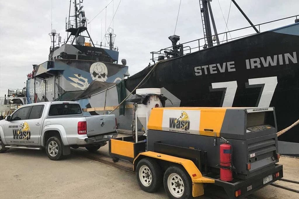 WASP Blasting Feature